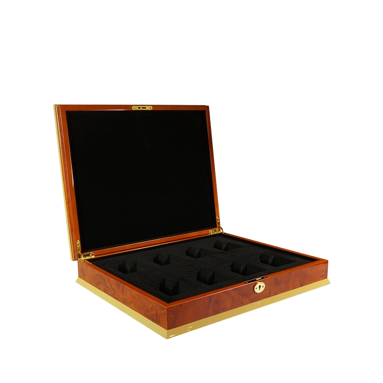 Sawtru 2023 Rectangular Wooden Jewelry Box Packaging