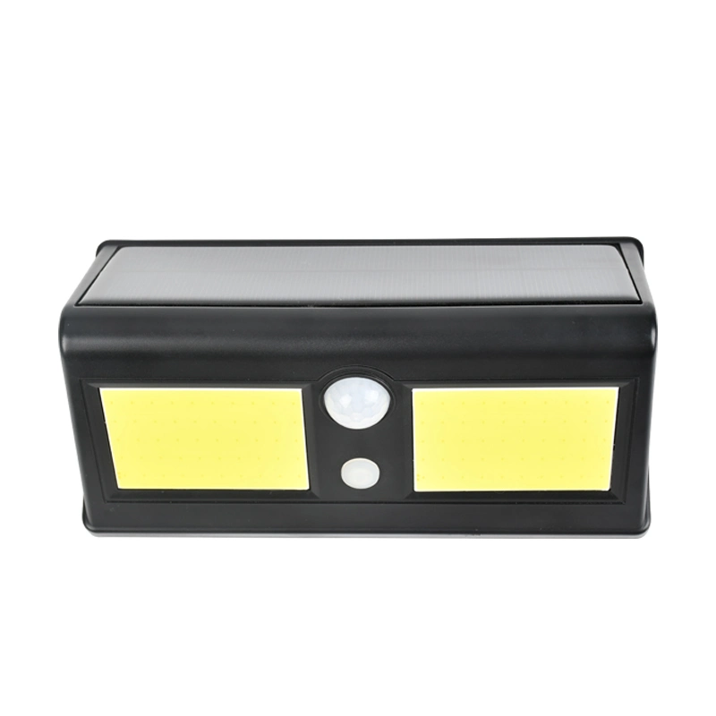 Brighttenlux Street Night Light Solar Powered Outdoor 96 LED COB مستشعر الحركة مصباح التثبيت على الحائط للحديقة