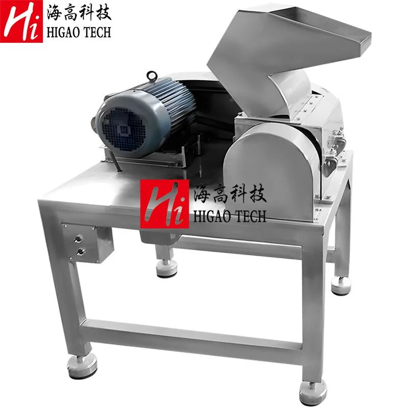 Automatic Green Black Tea Leaf Grain Pulverizer Grinder Mill Dry Chilli Processing Line Machine