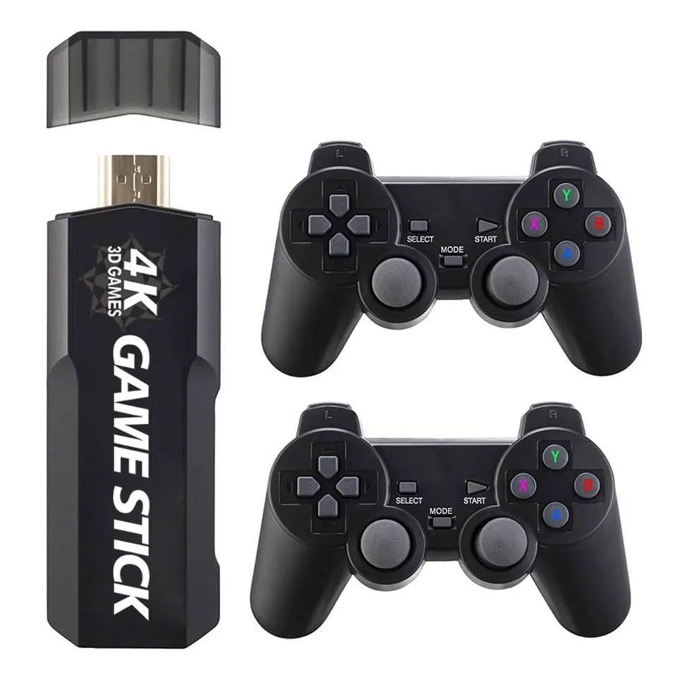 X2 Mini 4K HD игры Memory Stick USB типа Gd10 Super Arcade игровую консоль с поддержкой беспроводной связи два контроллера джойстика классическим ретро-TV .