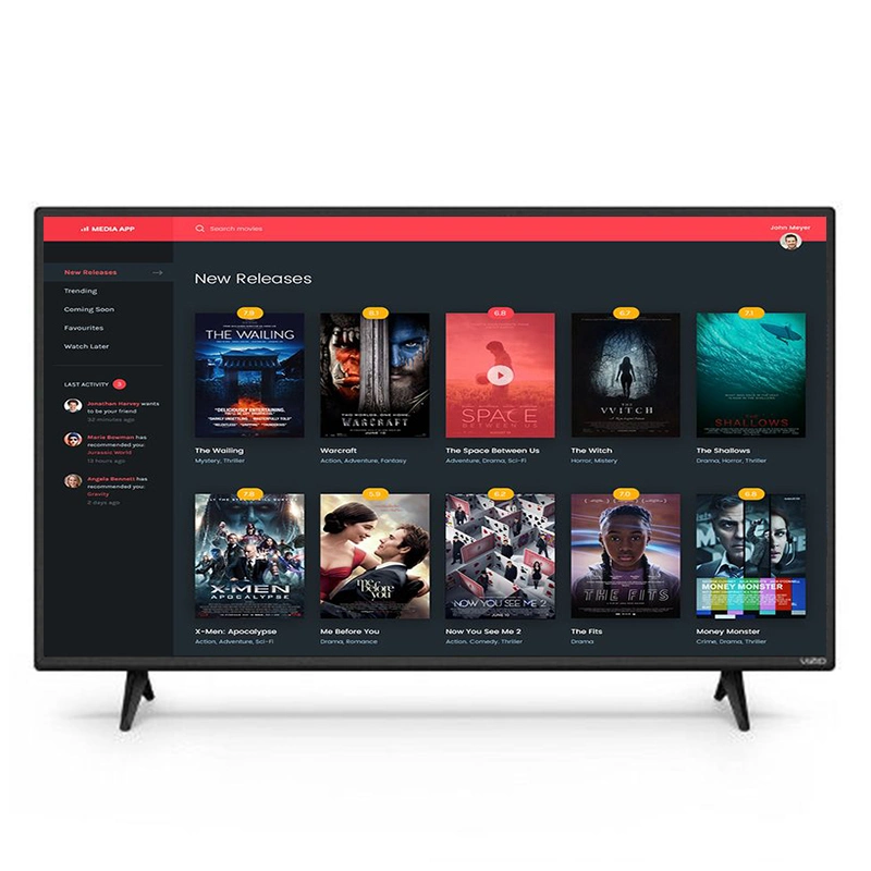 Оптовая торговля настроить 55-дюймовый Android 4K телевизором HD smart TV