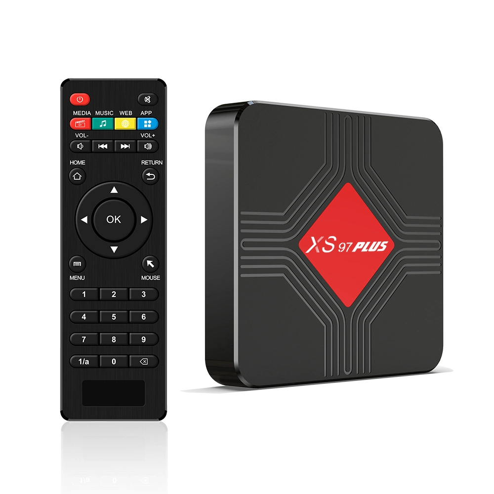 Smart Xs97 Plus Amlogic S905W2 Quad Core Android 11 Bt 5.2 TV Box for Android