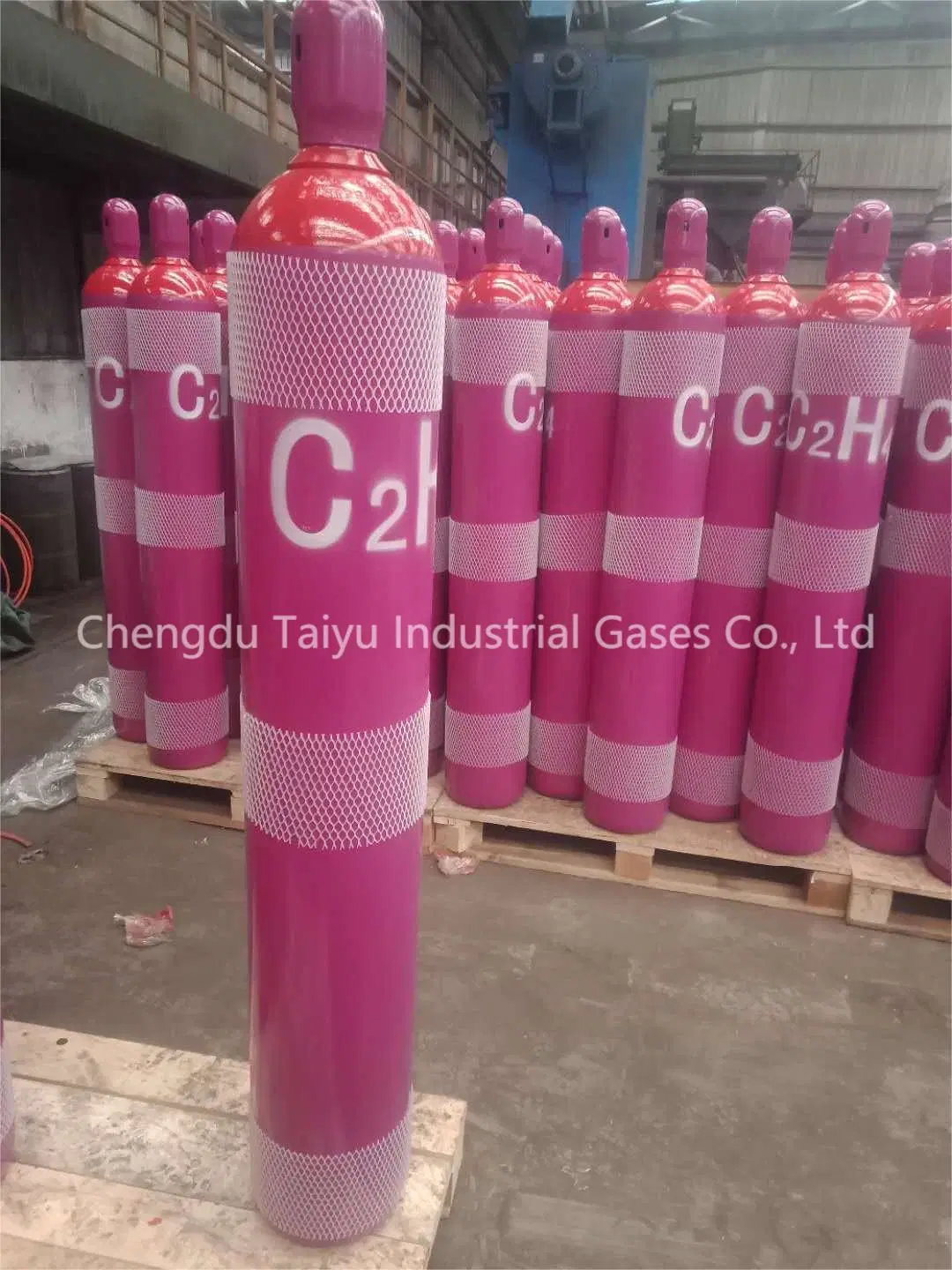 Stock Cylinder 47L Ethylene Cylinder Filling 99.95% Ethylene Gas with Competitive Price