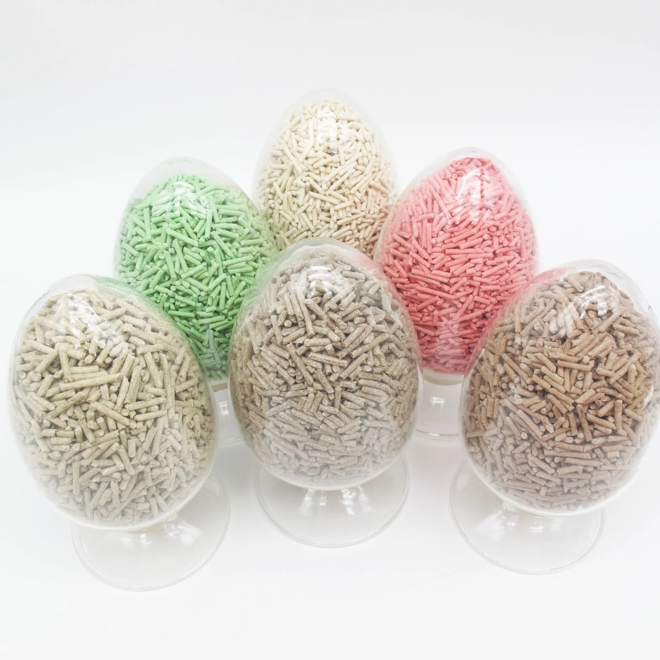 Multiple Customized Different Scents Shapes Tofu Starch Cat Sand Cleaning Pet Toy