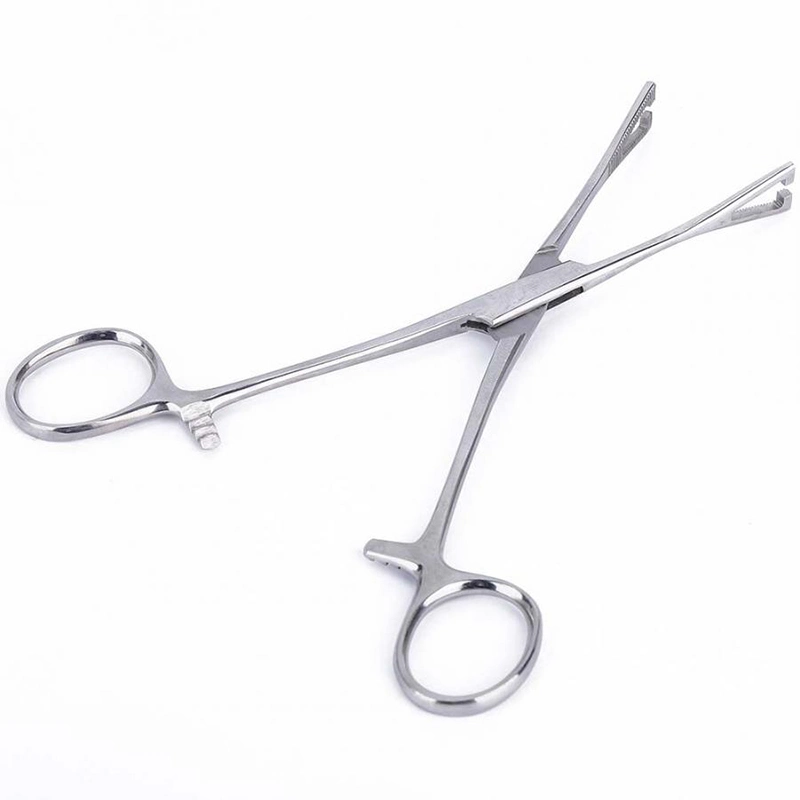 Easy Operation Durable Professional Stainless Steel Tattoo Piercing Forceps Piercing Tool for Eyebrow Tongue