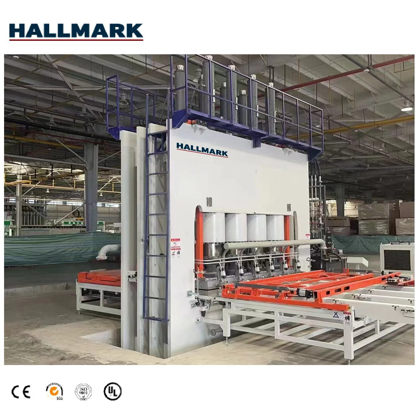 Hydraulic Short Cycle Laminating Hot Press Machine for Melamine Paper Laminate Hot Press Machine