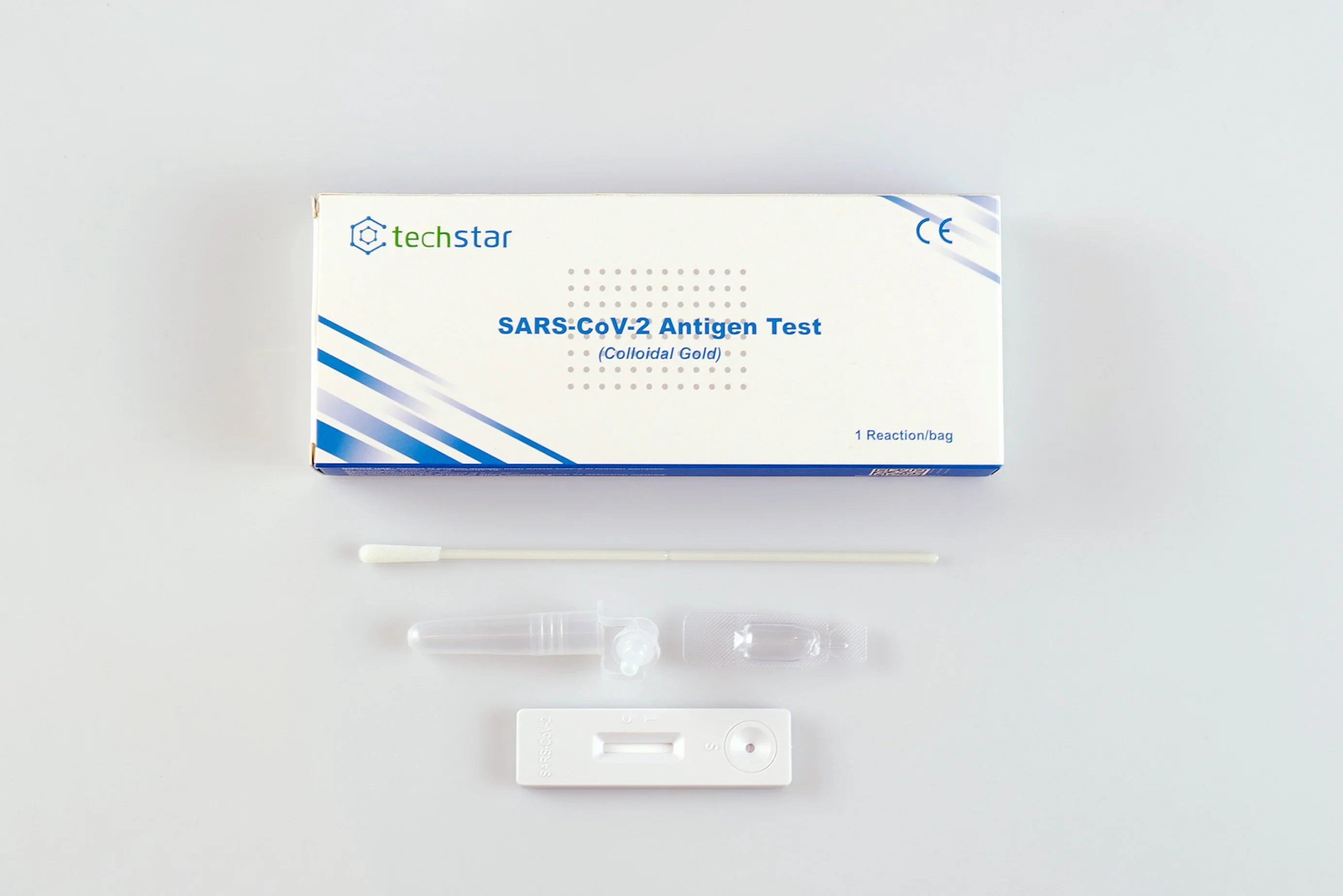 Tvc Techstar antígeno infecciosas (Teste de Diagnóstico Médico rápido por saliva)