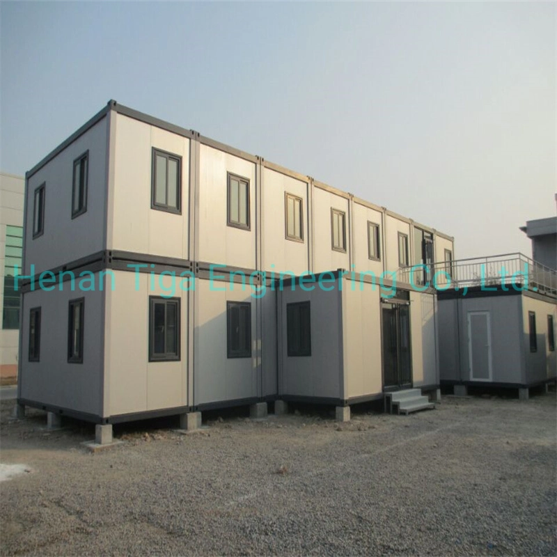 China Supplier Cheap 20FT Luxury Modern Container House Light Steel Frame Mobile Prefabricated Office