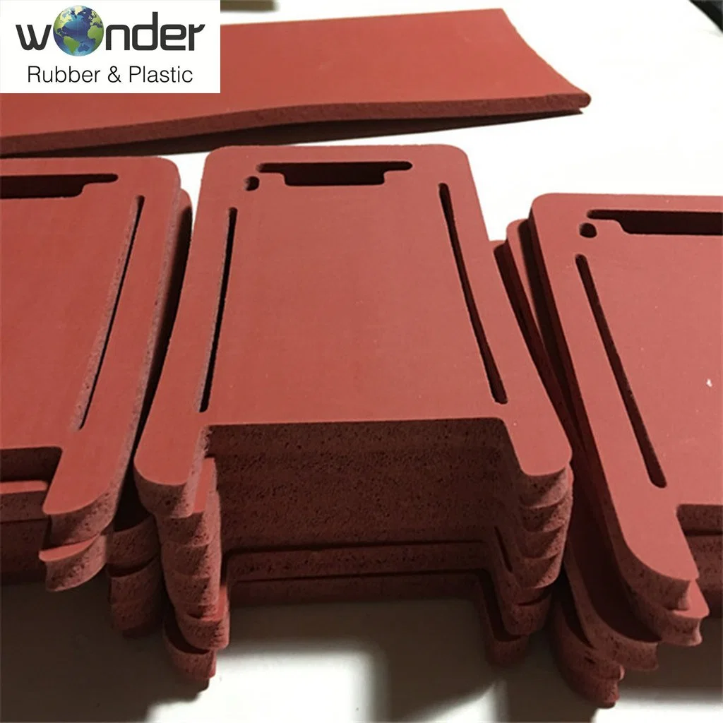 Colorful Silicone Foam/Sponge Rubber Sheet From Rubber and Plastic Factory