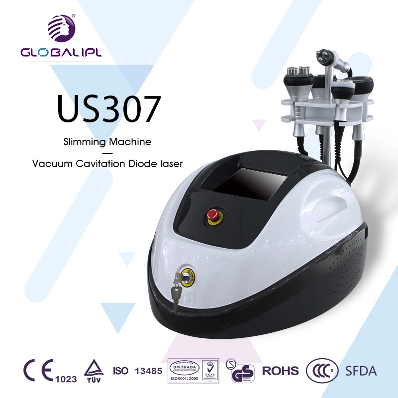 Corps ciblée à ultrasons Slimming Cavitation Machine RF