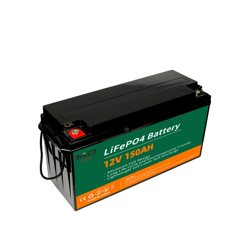 Batterie au lithium-ion 12,8V 100Ah pour système solaire à cycle profond 12V