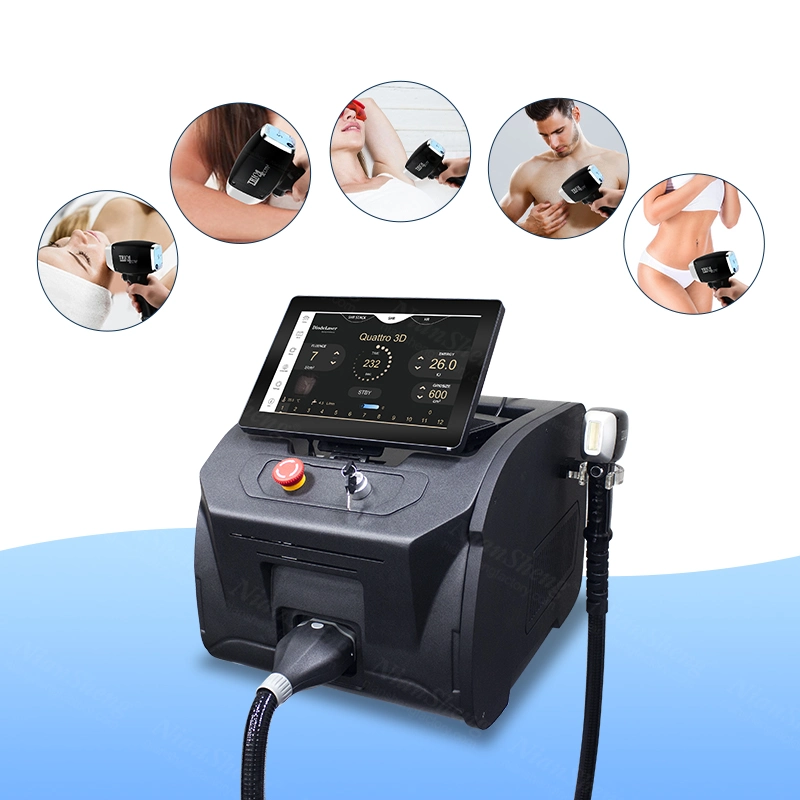 Triple Waves 755 1064nm 810nm Diode Laser Depilation