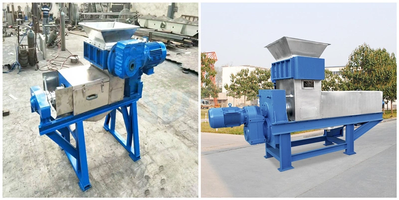 Cassava Dewatering Sludge Machine Screw Press Solid Liquid Separator