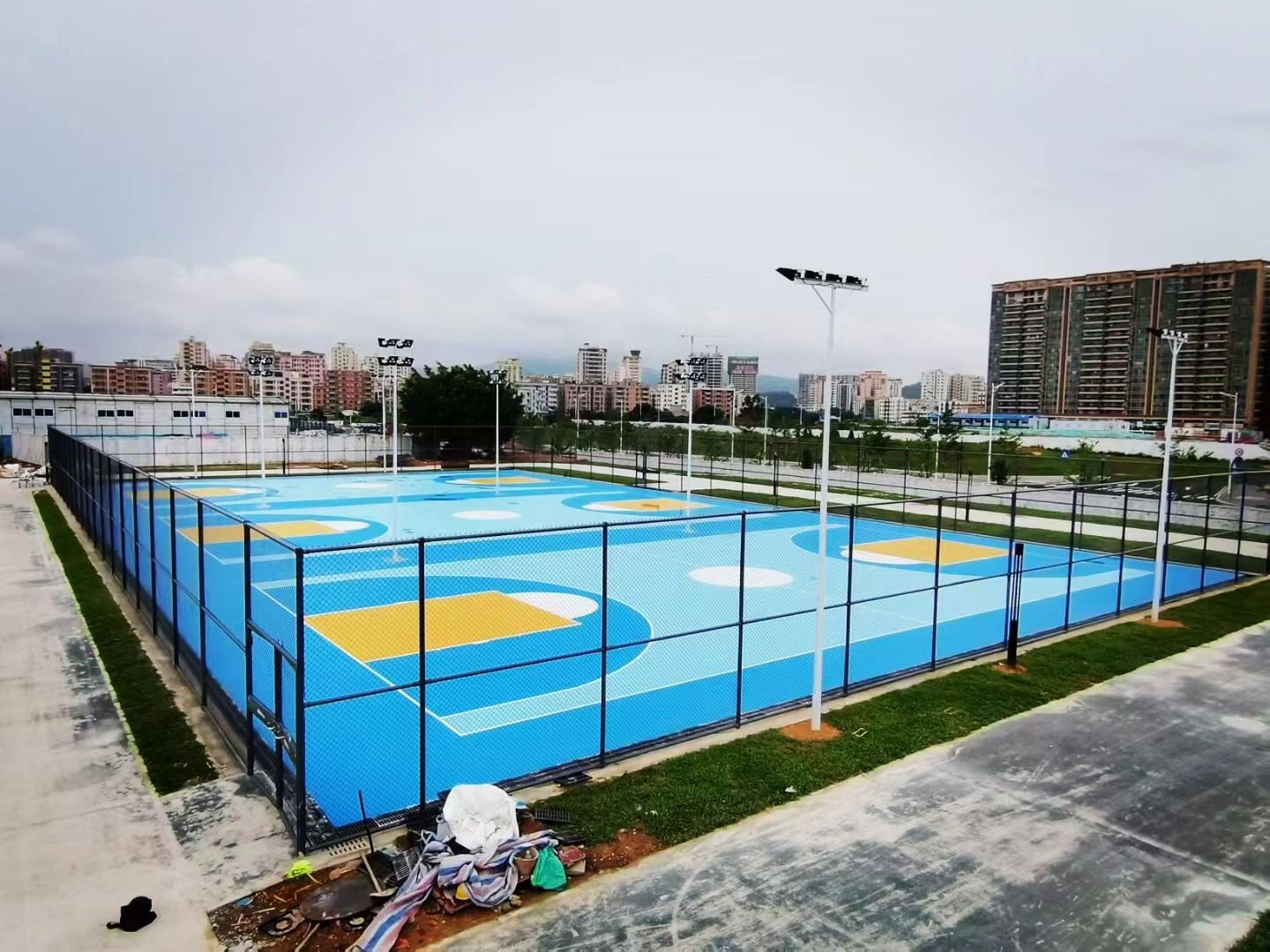 Équipement de football professionnel cage Panna pour compétition ou entraînement Cadre métallique