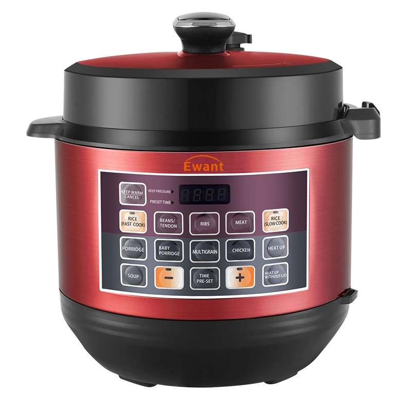 2022 Ewant 4L Middle Capacity Stainless Steel Optional Color Electric Pressure Cookers for Household