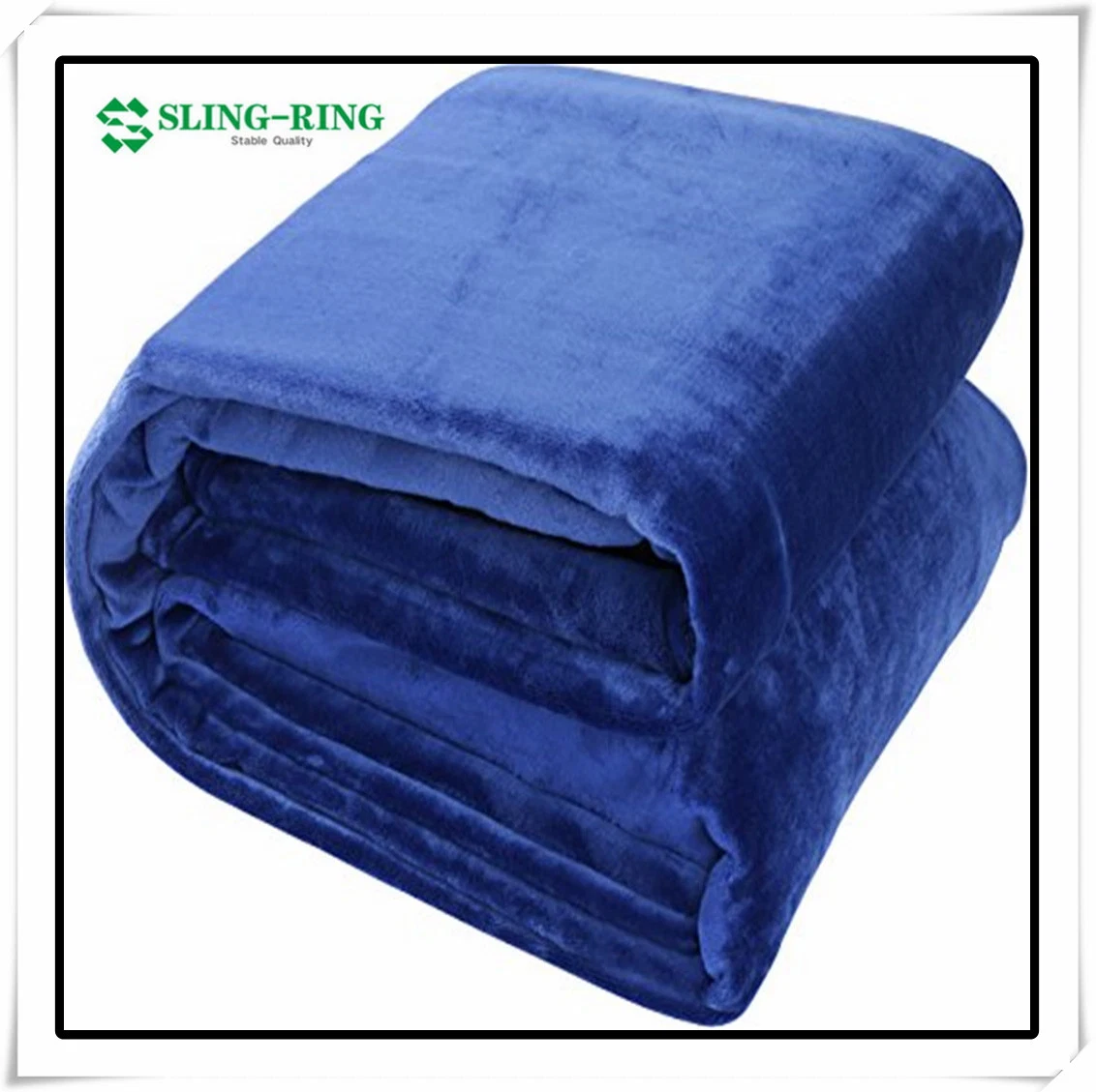 Wholesale/Supplier Custom Rolled up 100% Polyester Plush Backing Sherpa Throw Fleece Baby Blanket for Toddler Baby Children