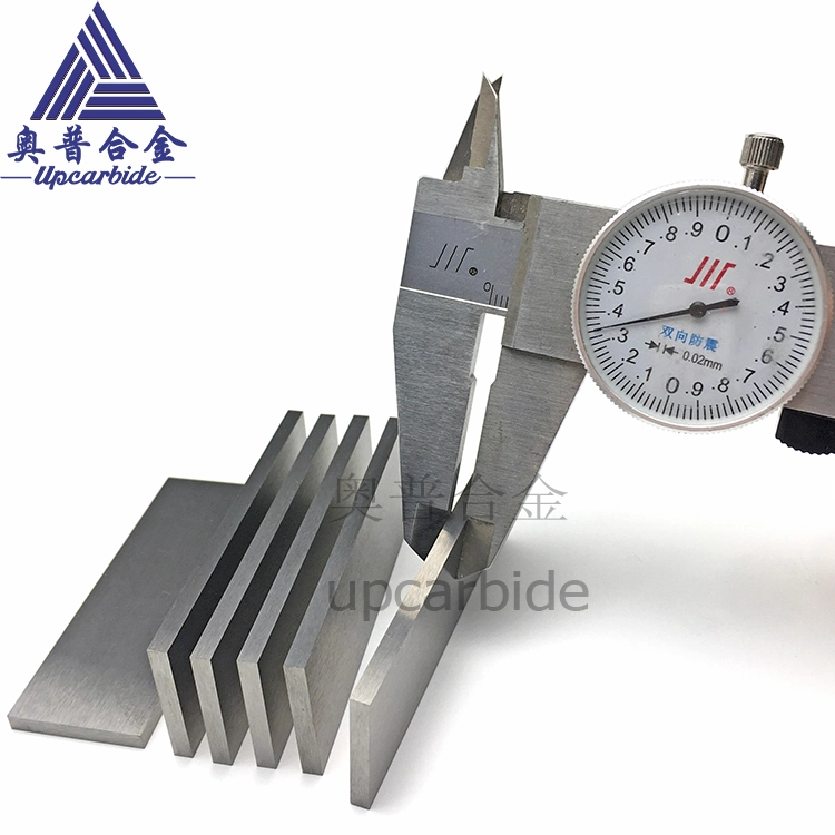 Customized 3mm*10mm*330mm Yg6X 14.7/Cm3 Tungsten Carbide Plate for Manufacturing Punching Dies