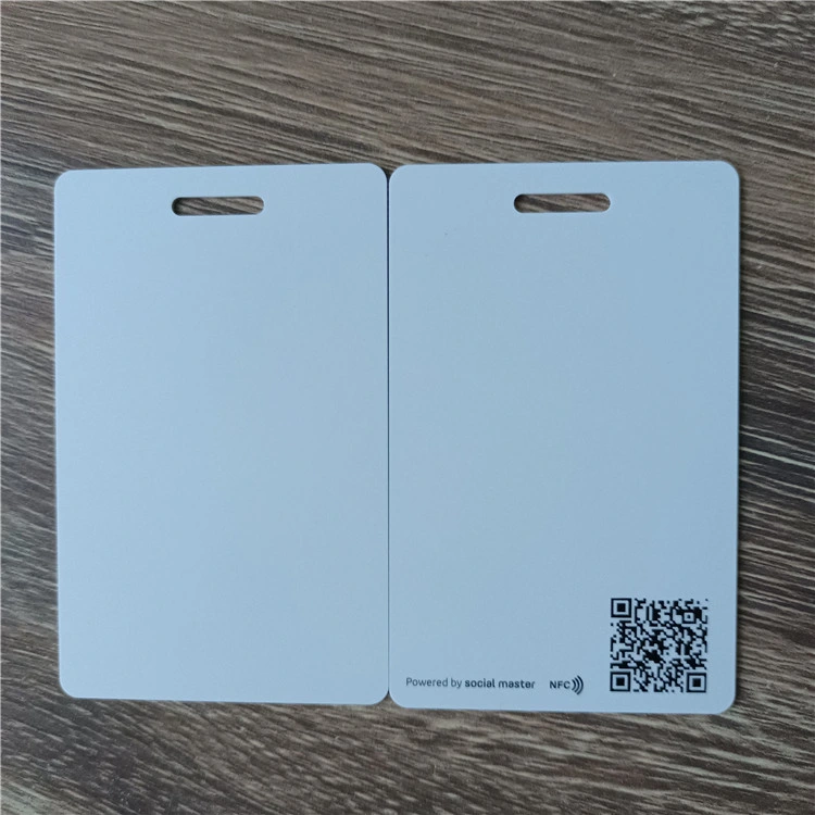 Custom Qr Code NFC Name ID Badge Card for References Meeting Spots Events