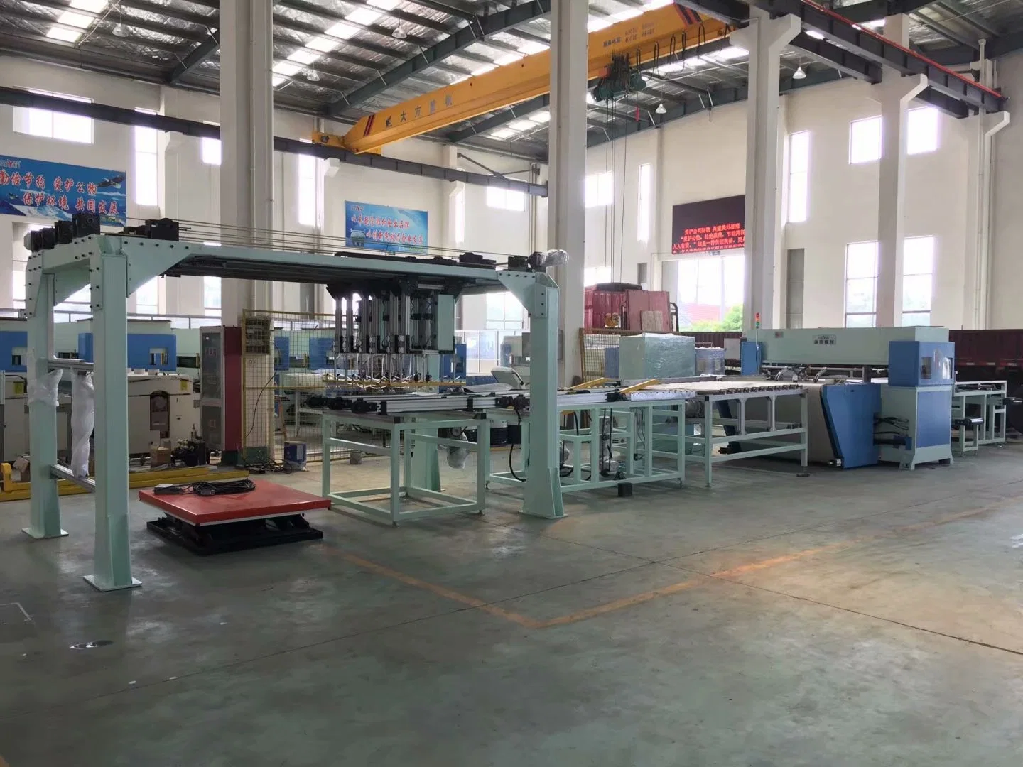 Full Automatic Plastic Flooring Production Line