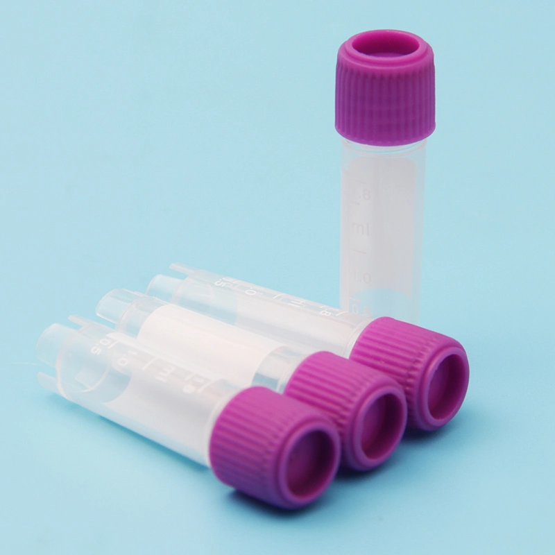 5ml Plastic Cryo Tube with Screw Lid