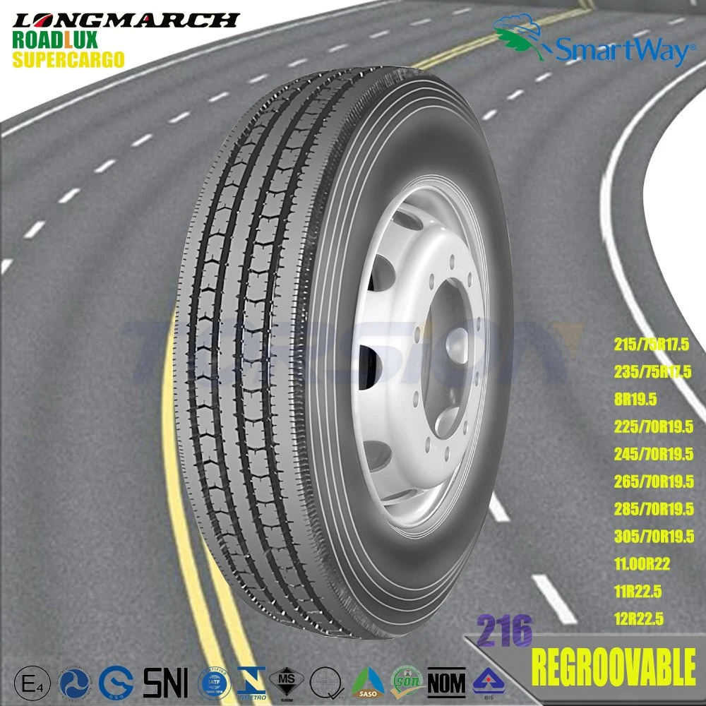 Supercargo/Longmarch/Roadlux TBR Tires Truck and Bus Radial Tyres 295/80r22.5 18pr (LM216)