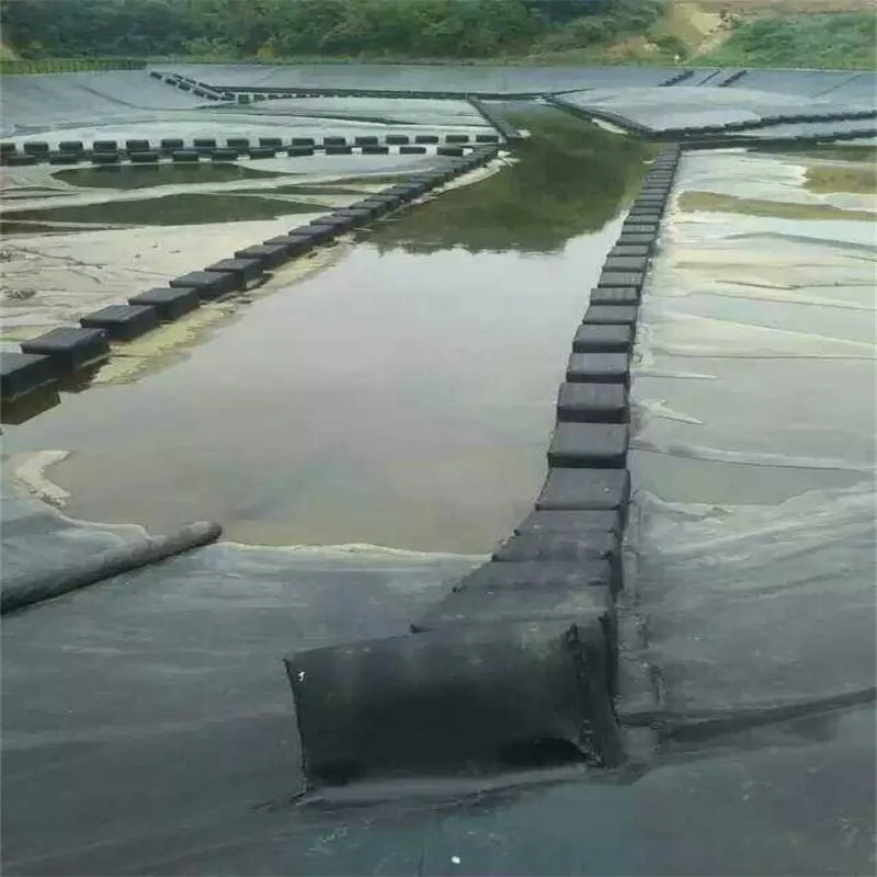 Building Pool Waterproof Pond Liners HDPE Geomembrane for Fish Farm