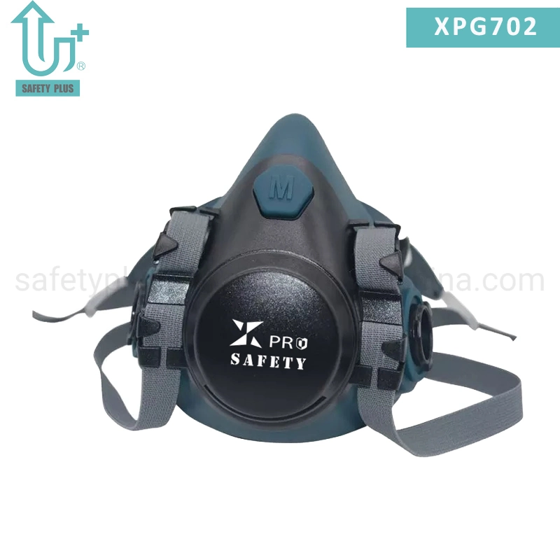 Custom Silicone Activated Filter Carbon Gas Protection Mask Reusable Particulate Chemical Respirator for Protective Respiratory