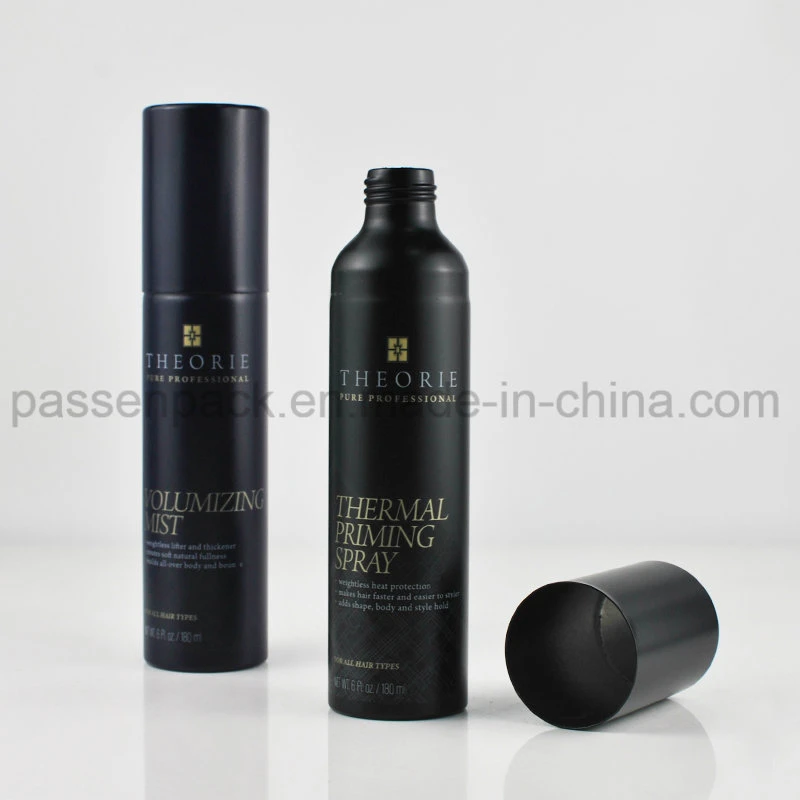 Aluminum Bottle Cosmetic Packaging Black Bottle Perfume Bottle Daily Using