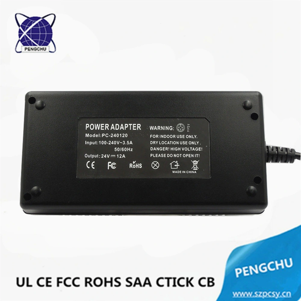 PFC Function 24V 12A 288W AC DC Switching Power Supply for LCD Monitor