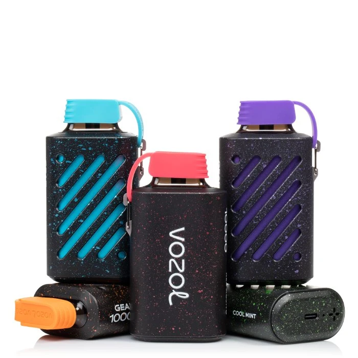 Original Vozol Gear 5000 7000 10000 puffs Vape Pod jetable Stylo rechargeable grande capacité 10K Big Mouth Wholesale/Supplier I Vape