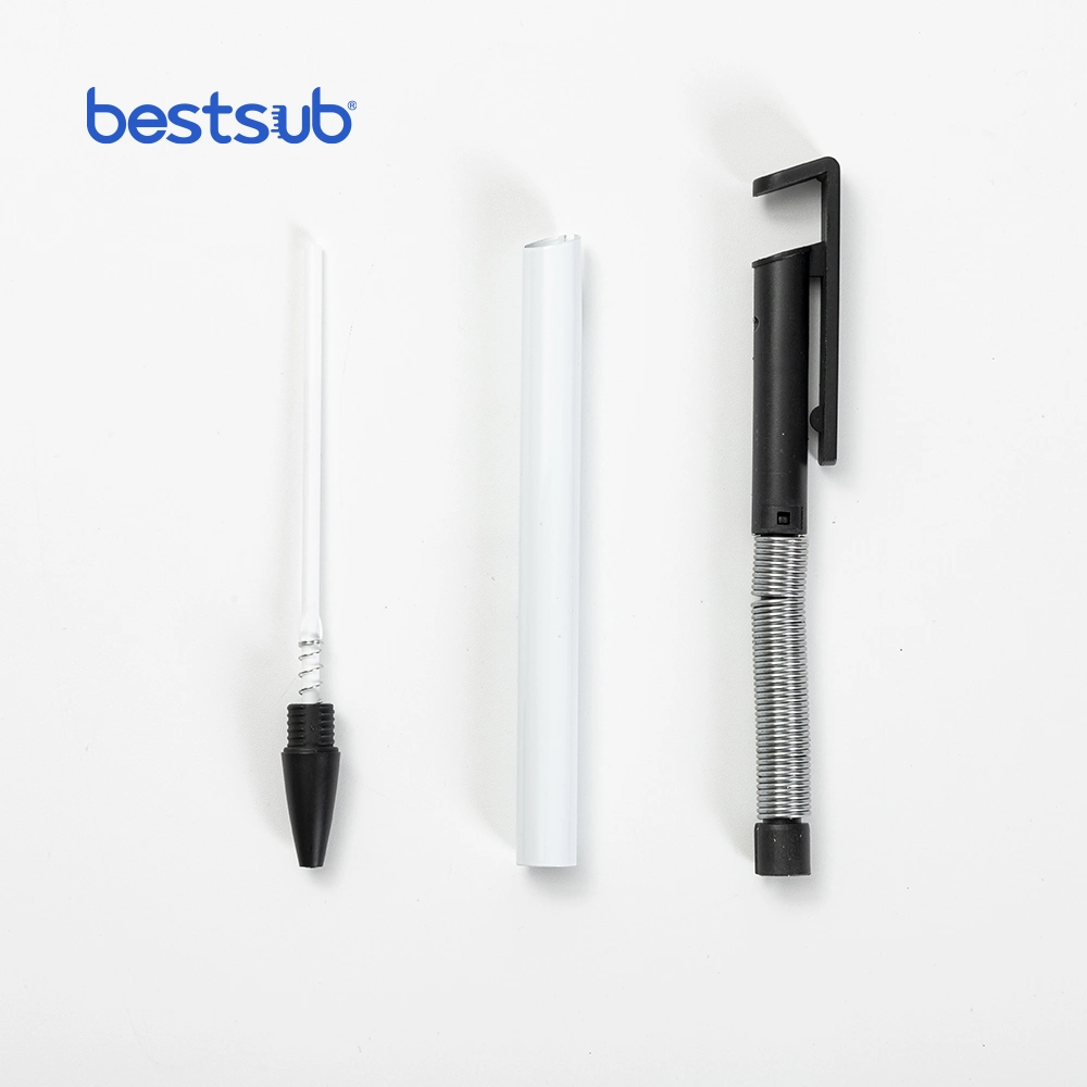 Bestsub Custom Logo Gift Sublimation Blanks Ballpoint Pen with Shrink Wrap