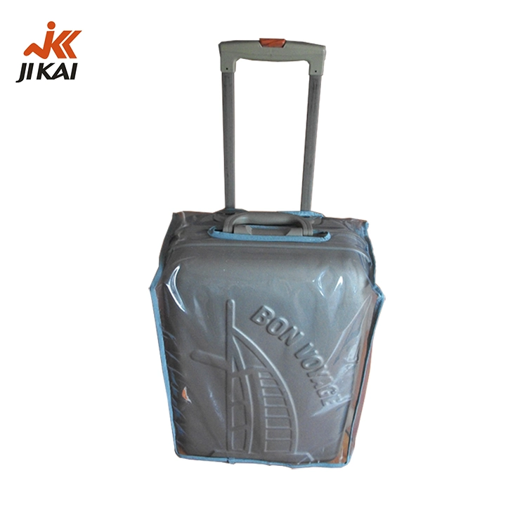 Cache bagages transparent coloré valise transparente en PVC avec couvercle protecteur de sac de voyage gratuit