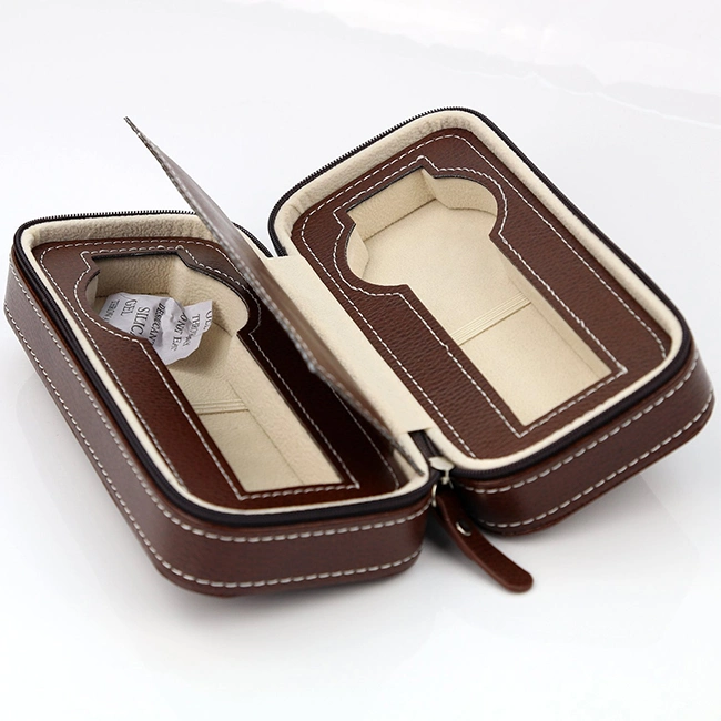 Custom Storage Schmuck Luxus PU Leder Uhrenboxen &amp; Cases