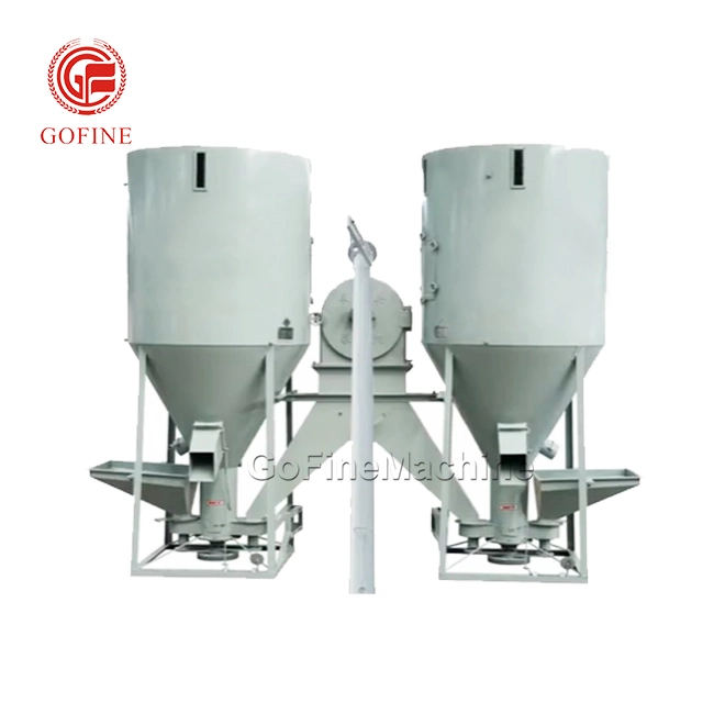 Farm Chicken Feed Crushing Mixer und Grinder Feed Processing Machine