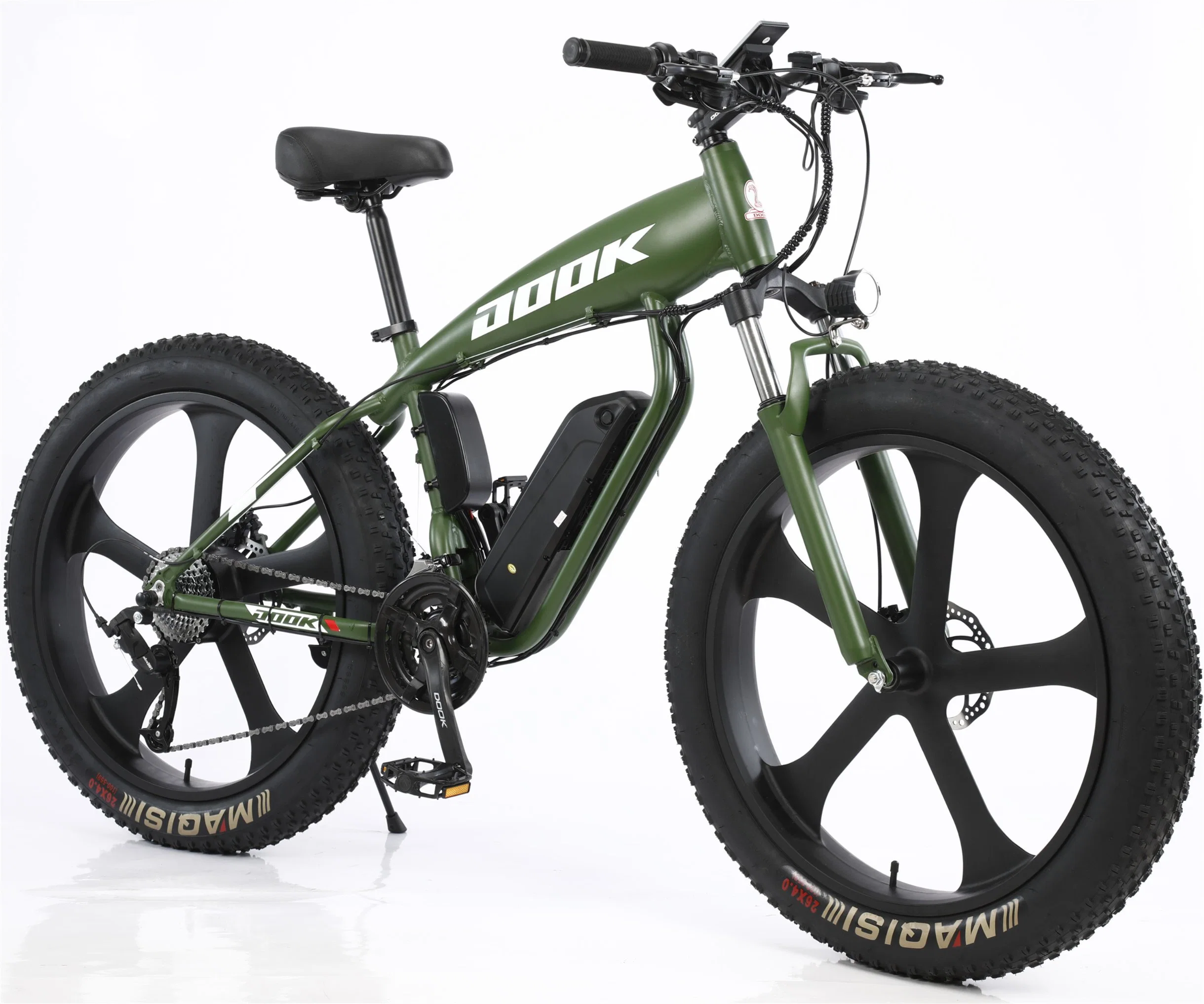 China Wholesale Aluminium Alloy Frame Lithium Power Fat Tire 21speed Mountain Bicycle Electric Mountain E Bike MTB Bike