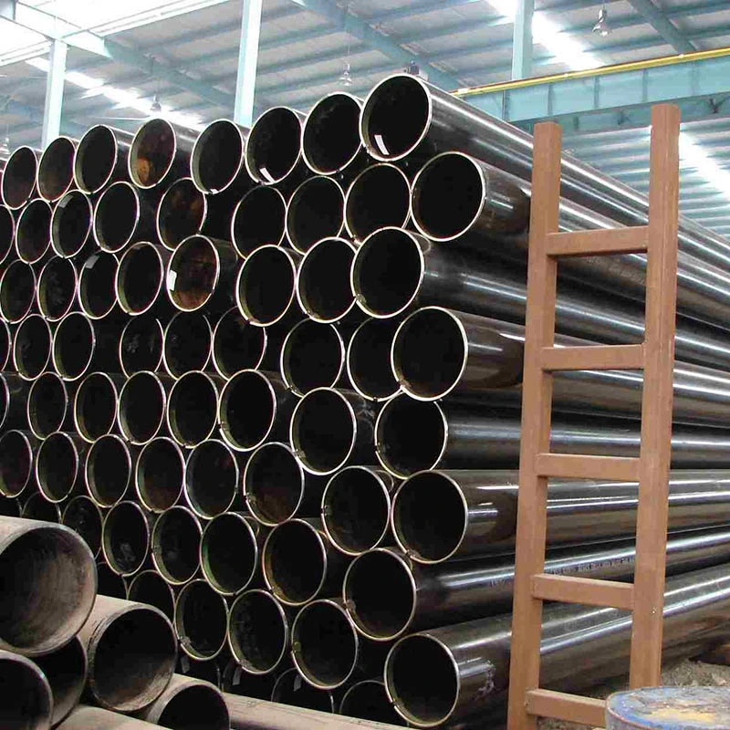 Ms ERW Hollow Section Square Rectangle Round Pipe Hollow Iron Pipe Welded Black Steel Pipe