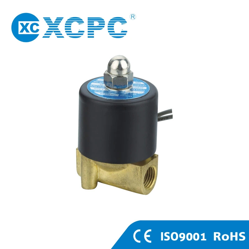 2W Series Normal Open Type Brass Solenoid Valve