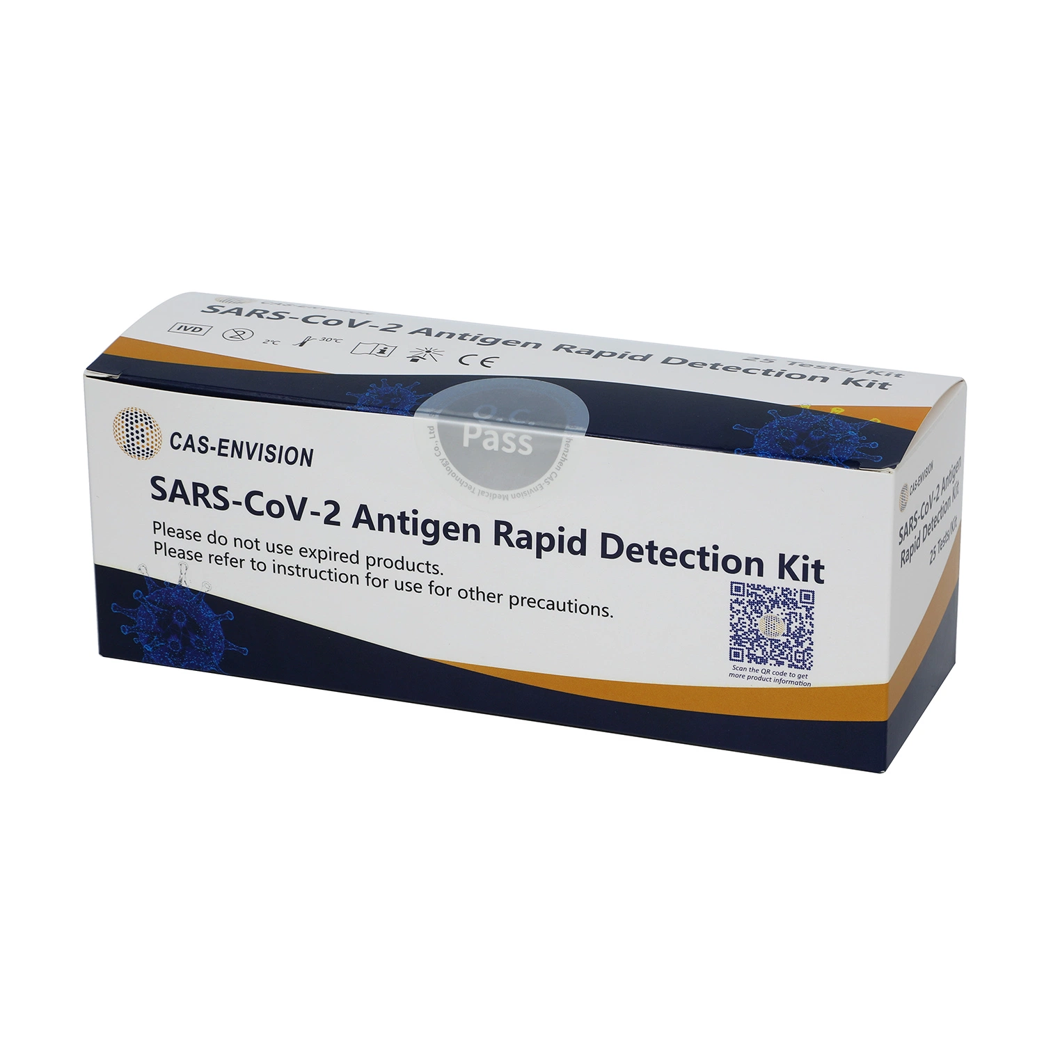 اختبار ذاتي سريع Antigen Rapid Testing Kits مع Nasal/Oral/Saliva مجموعة اختبار تشخيصي مع ذاتية Pei ISO13485 ISO9001 Bfarm CE مجموعة أدوات الاكتشاف