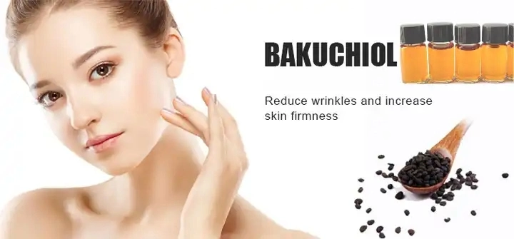 Wholesale Bulk Cosmetic Grade Bakuchiol Extract 98% Bakuchiol Oil CAS 10309-37-2