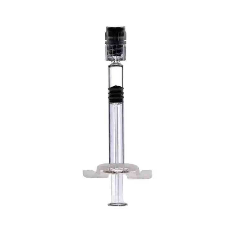 2,25ml 3ml de vidrio de borosilicato esterilizado de grado médico farmacéutica jeringa Luer Lock