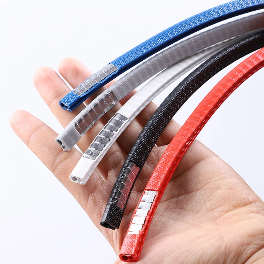 OEM Custom Shaped EPDM PVC Silicone Foam Solid Rubber Sealing Strips Rubber Extrusion Profile for Auto Window Door