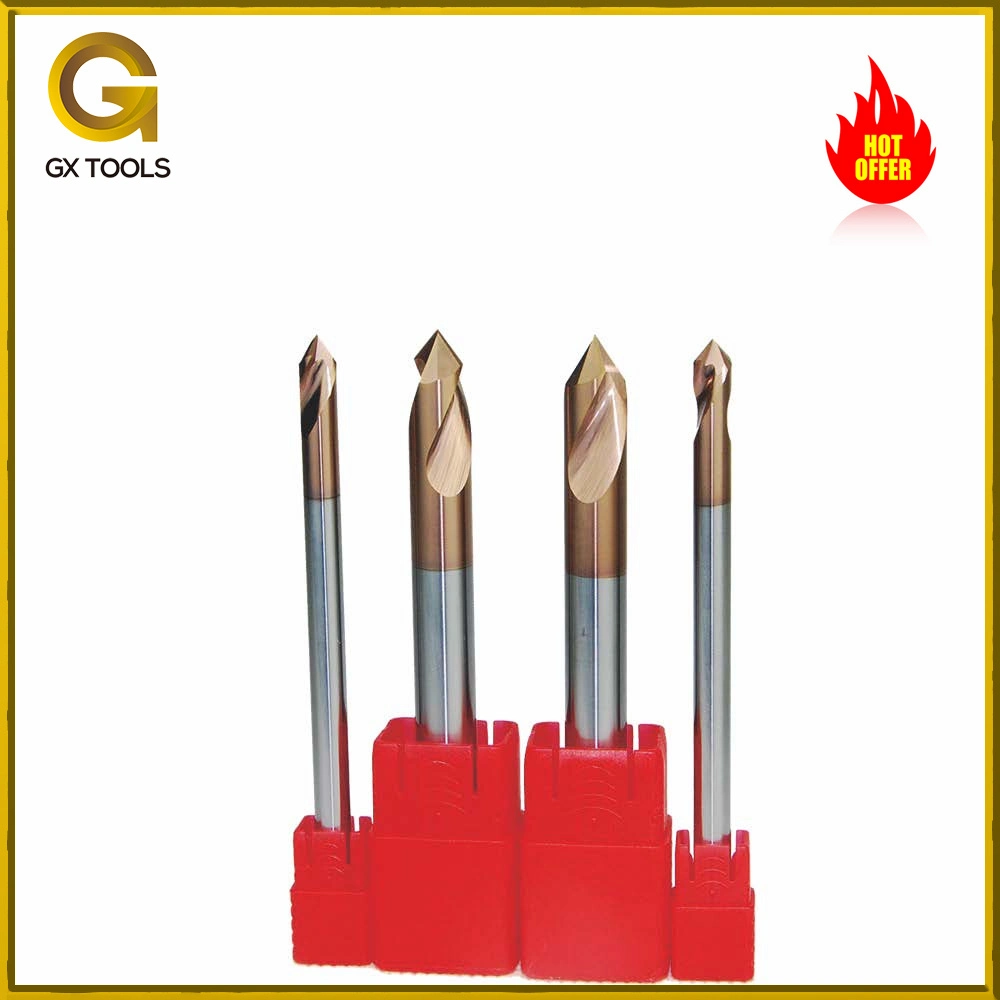 Hot Sales with High Precision CNC 90degree Solid Carbide Spotting Drill Bits
