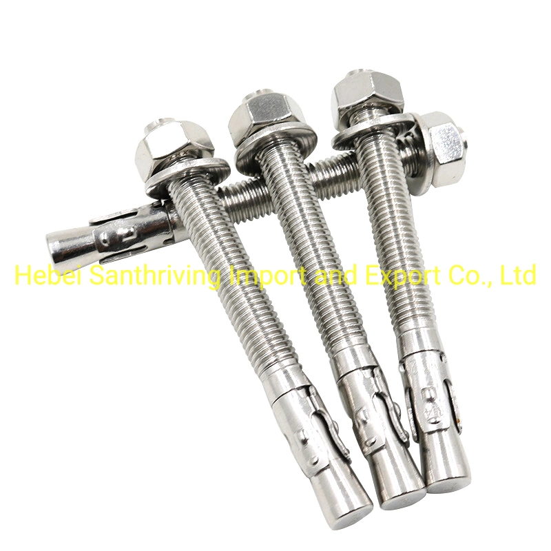 Fastener Manufacturer Car Repair Expansion Screw M8X60 Pull Explosion Wedge Anchor Bolt