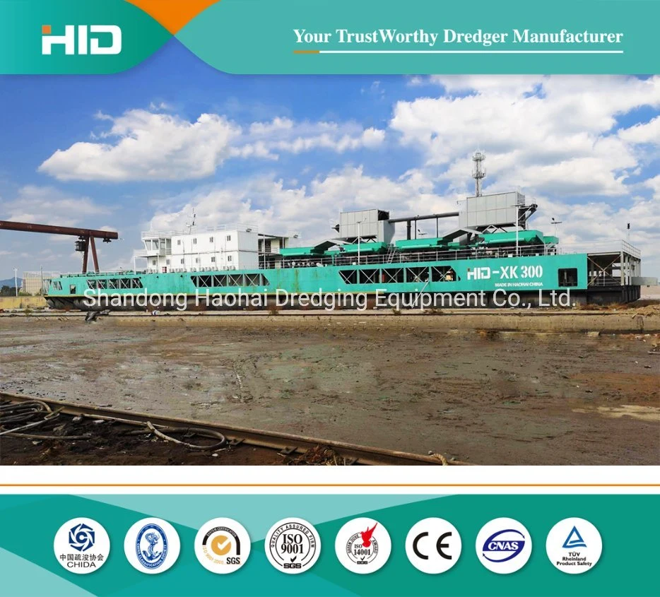 HID Brand Patented Hydraulic Sea River Tin Ore Mining Gold Mining Diamond Mining Dredger Machine Equipment