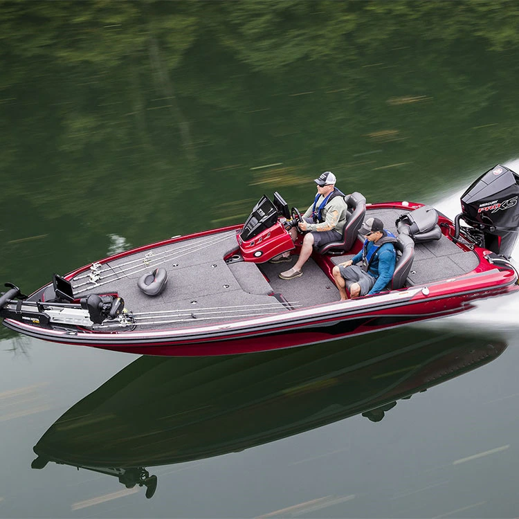 Barco de velocidade desportiva em alumínio KinOcean Saltwater Fishing com motores fora de borda Iates para Venda