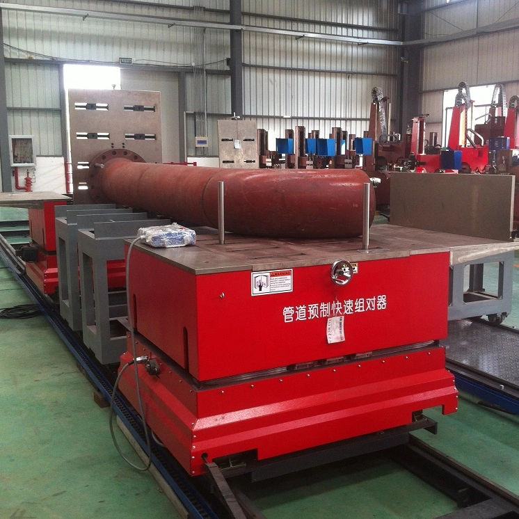 Multi-Functional Fitting up Machine for Pipe Spool Fabrication Line