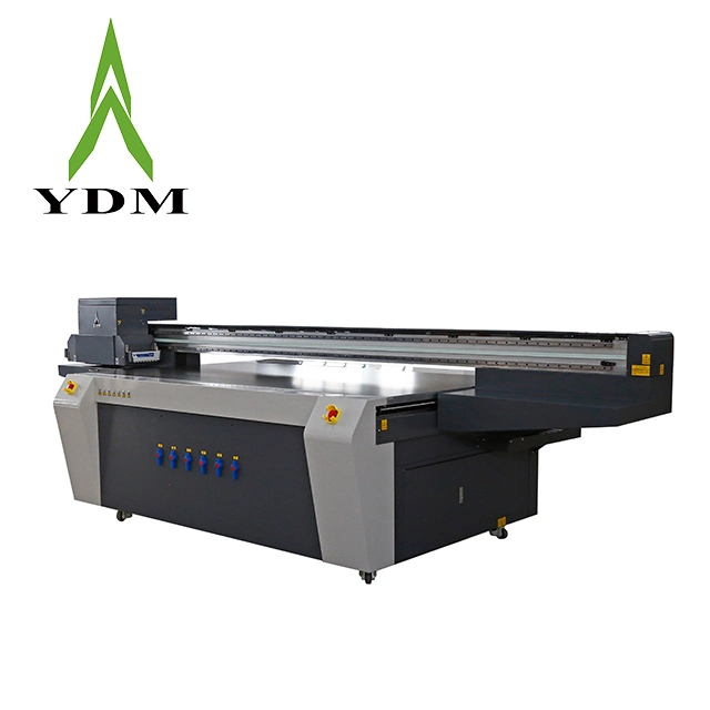 Ydm 2.5*1.3m de gran formato de la máquina de impresión digital impresora plana UV de madera