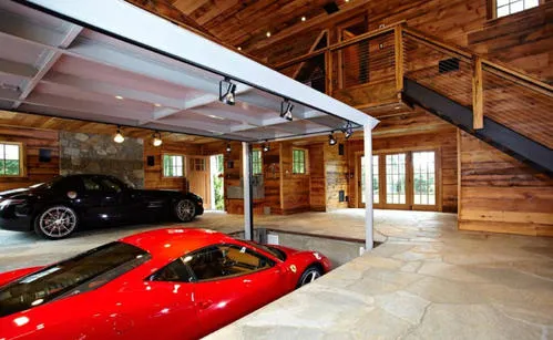 Invisible Car Garages Double Style Underground Garages