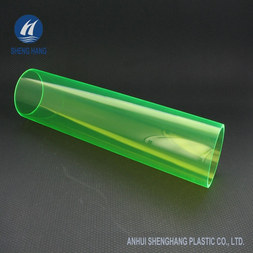 Clear Round Colored Acrylic PMMA Pipes with Different Colors