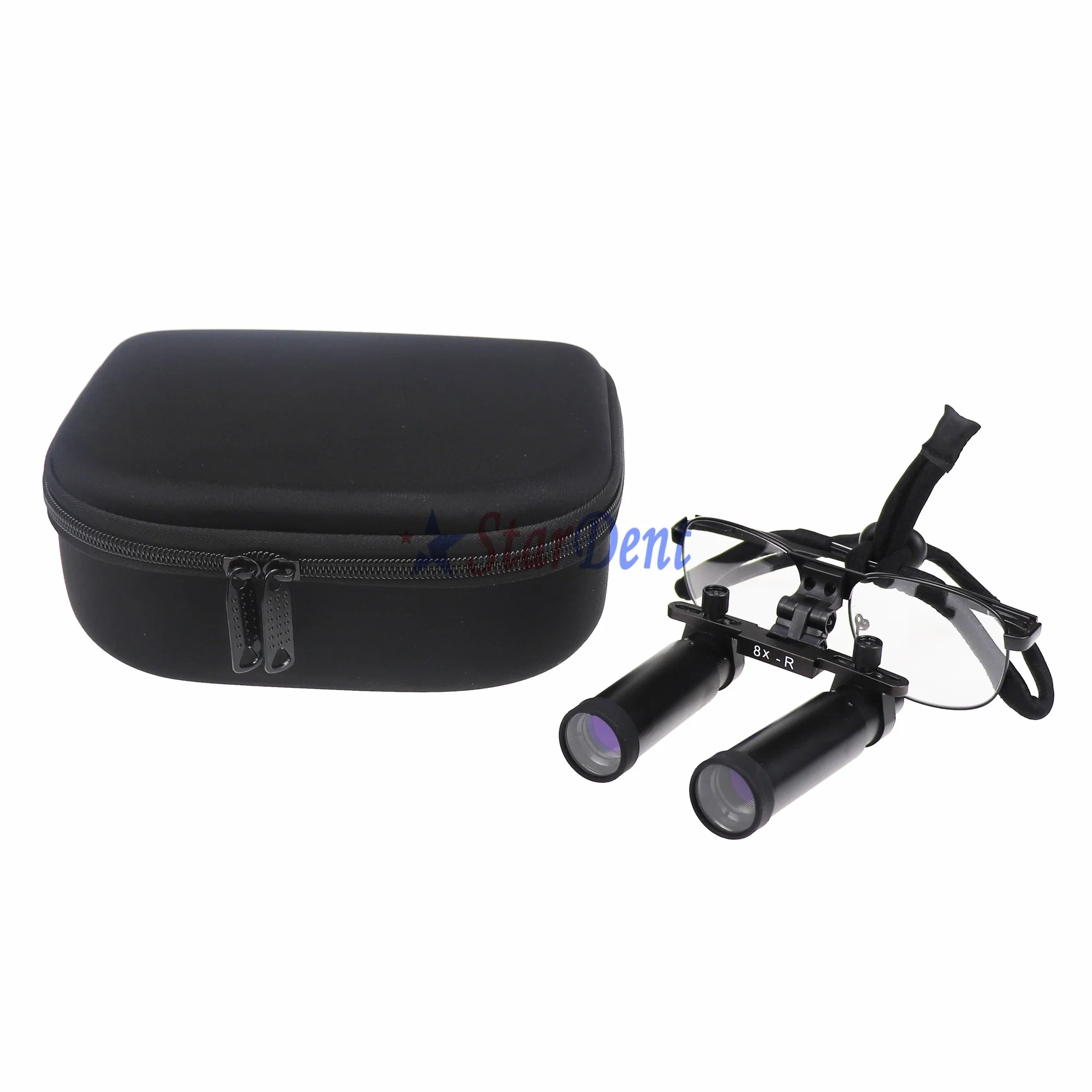 Binocular Surgical Loupes Frames 8X Magnifying Glass Dental Loupes Glasses Without LED Light